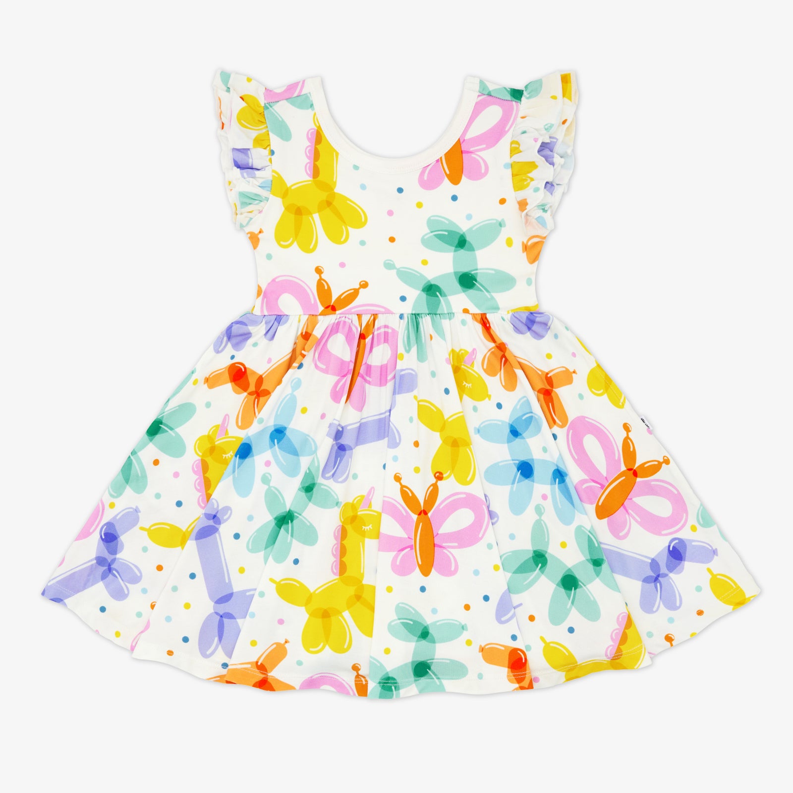 Balloon Bash Flutter Twirl Dress - Image 6