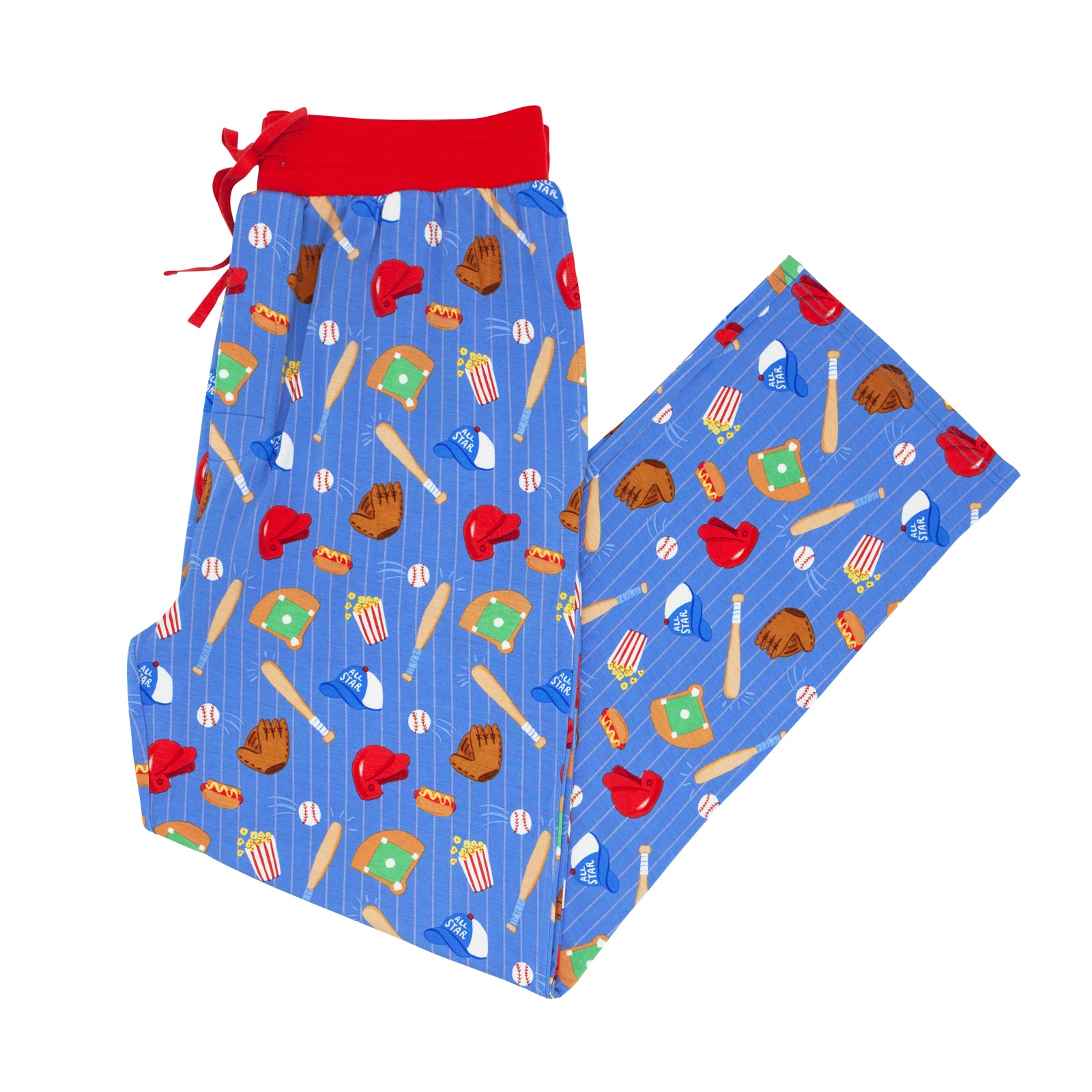 Blue All Stars Men's Pajama Pants - Image 4