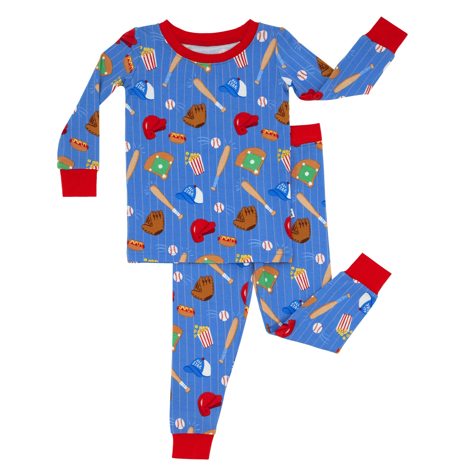 Blue All Stars Two-Piece Pajama Set - Image 3