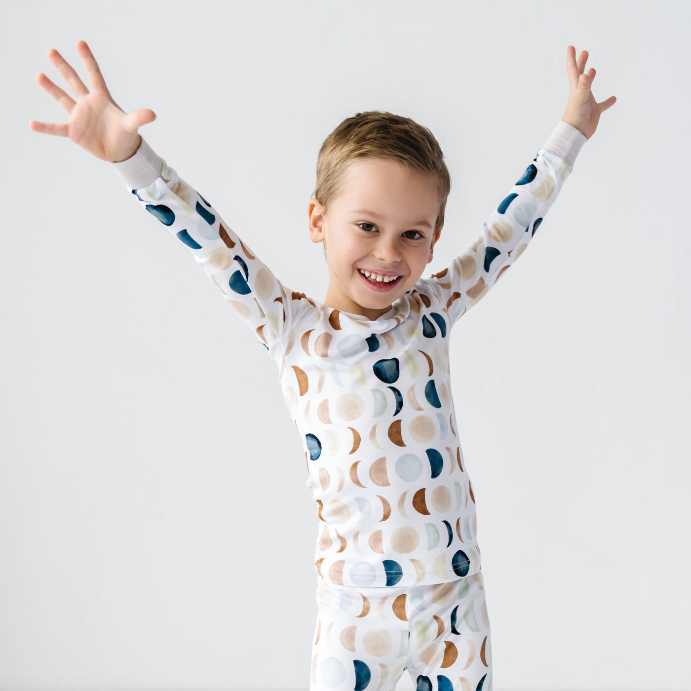 Luna Neutral Two-Piece Pajama Set - Image 3