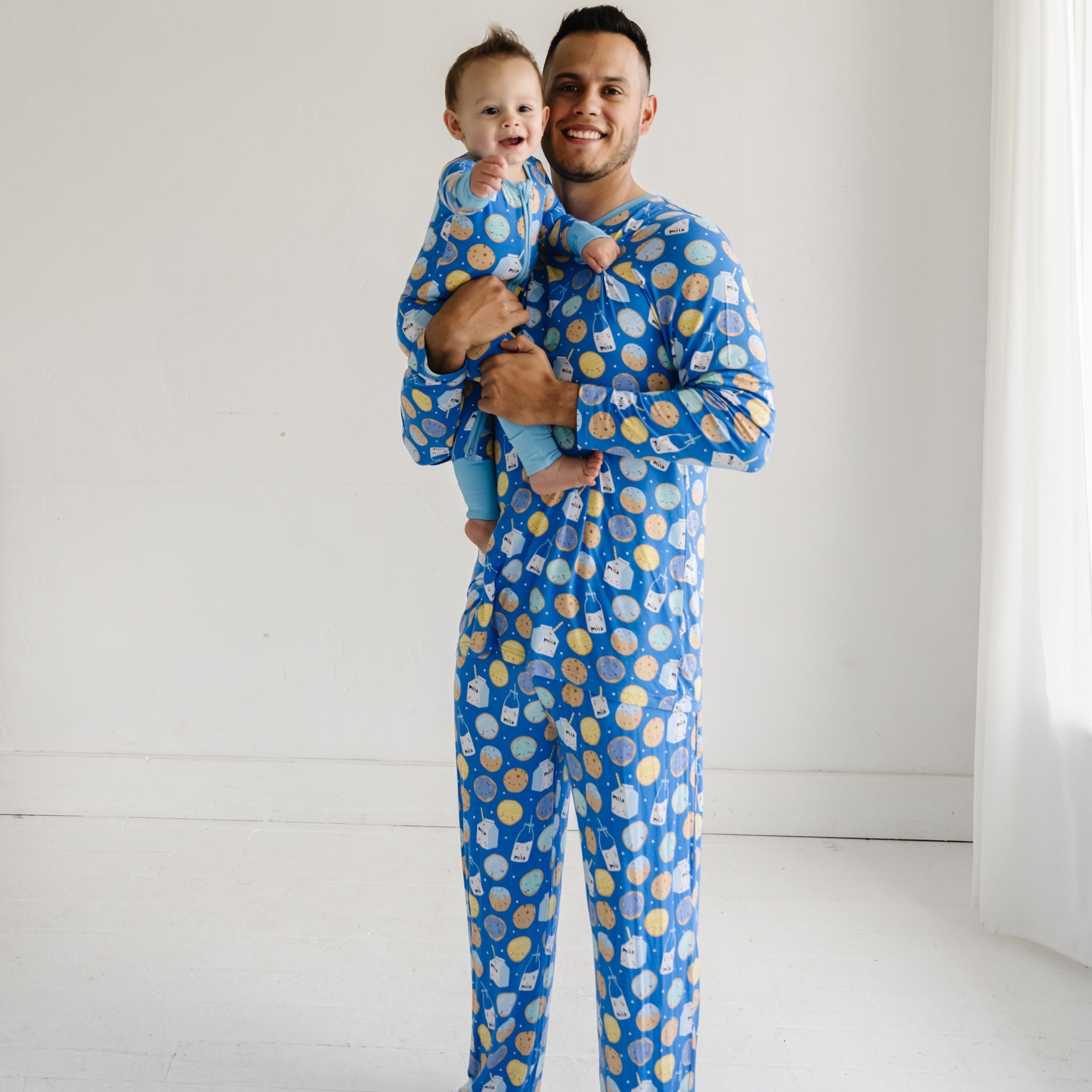 Blue Cookies & Milk Men's Pajama Pants - Image 2