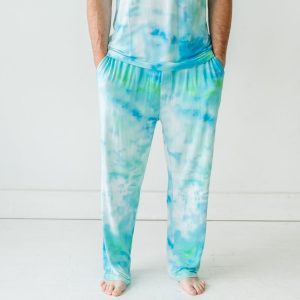 Tidepool Watercolor Men's Pajama Pants