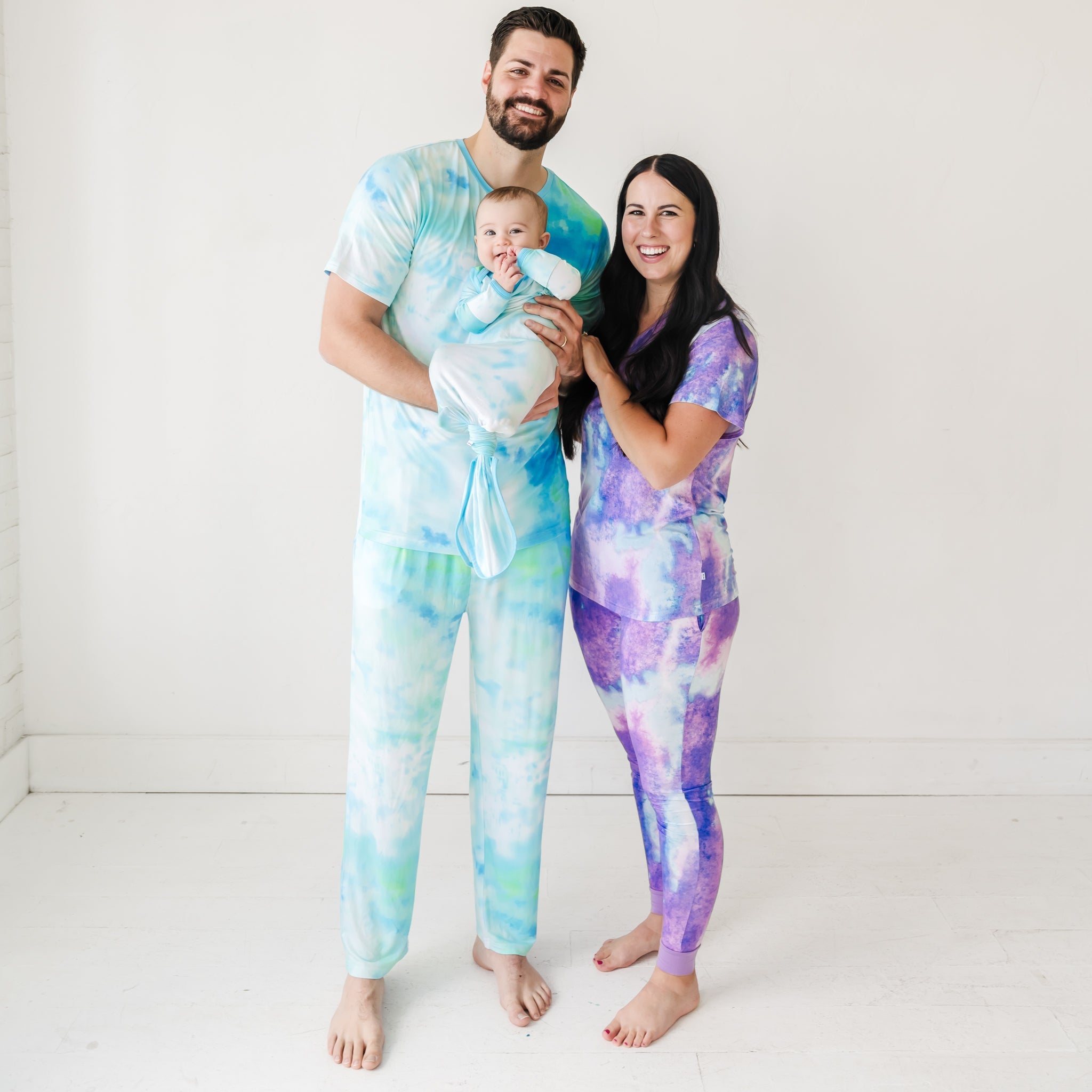 Tidepool Watercolor Men's Pajama Pants - Image 3