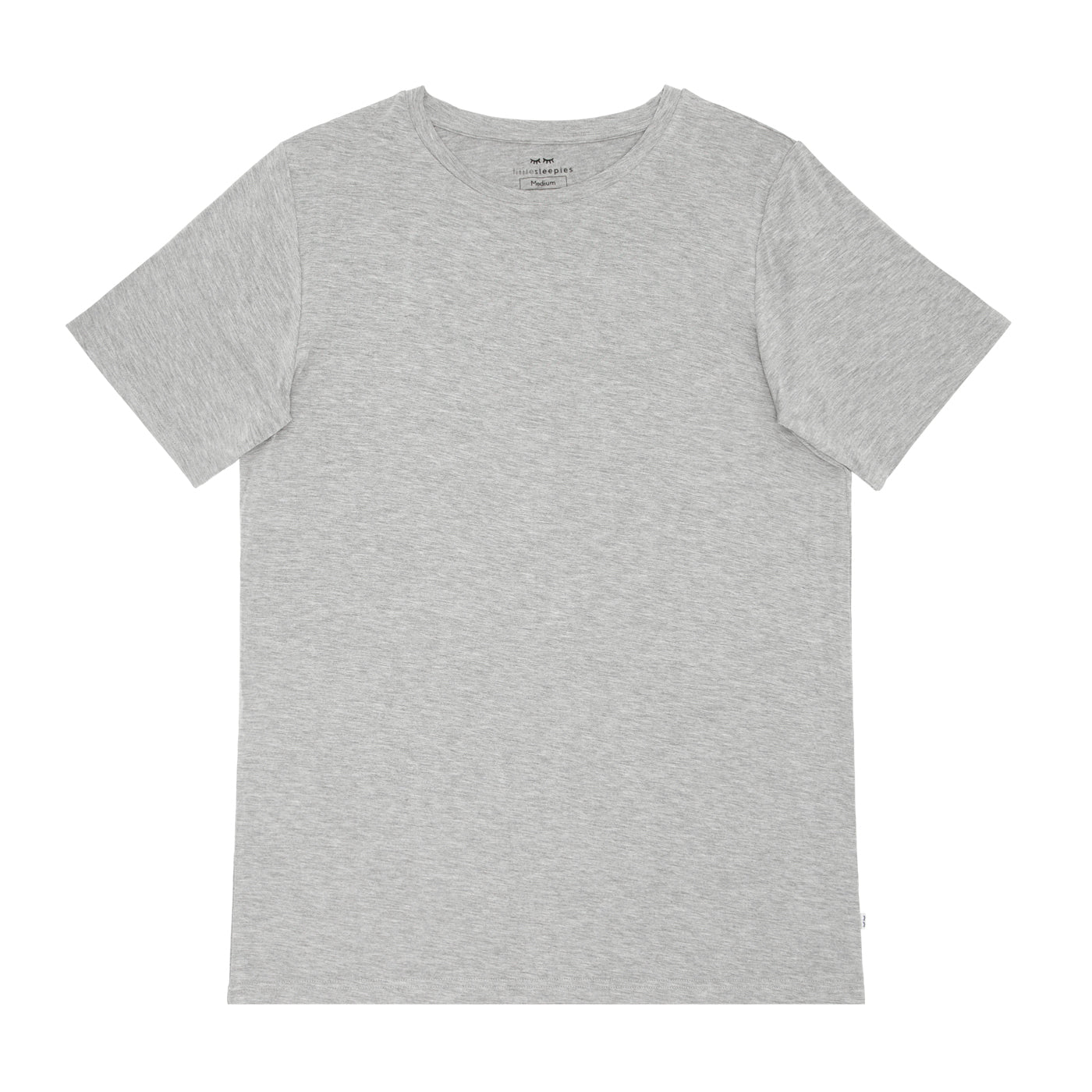 Heather Gray Men's Short Sleeve Pajama Top - Image 4