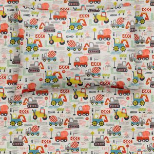 Mini Builders Twin Sheet Set