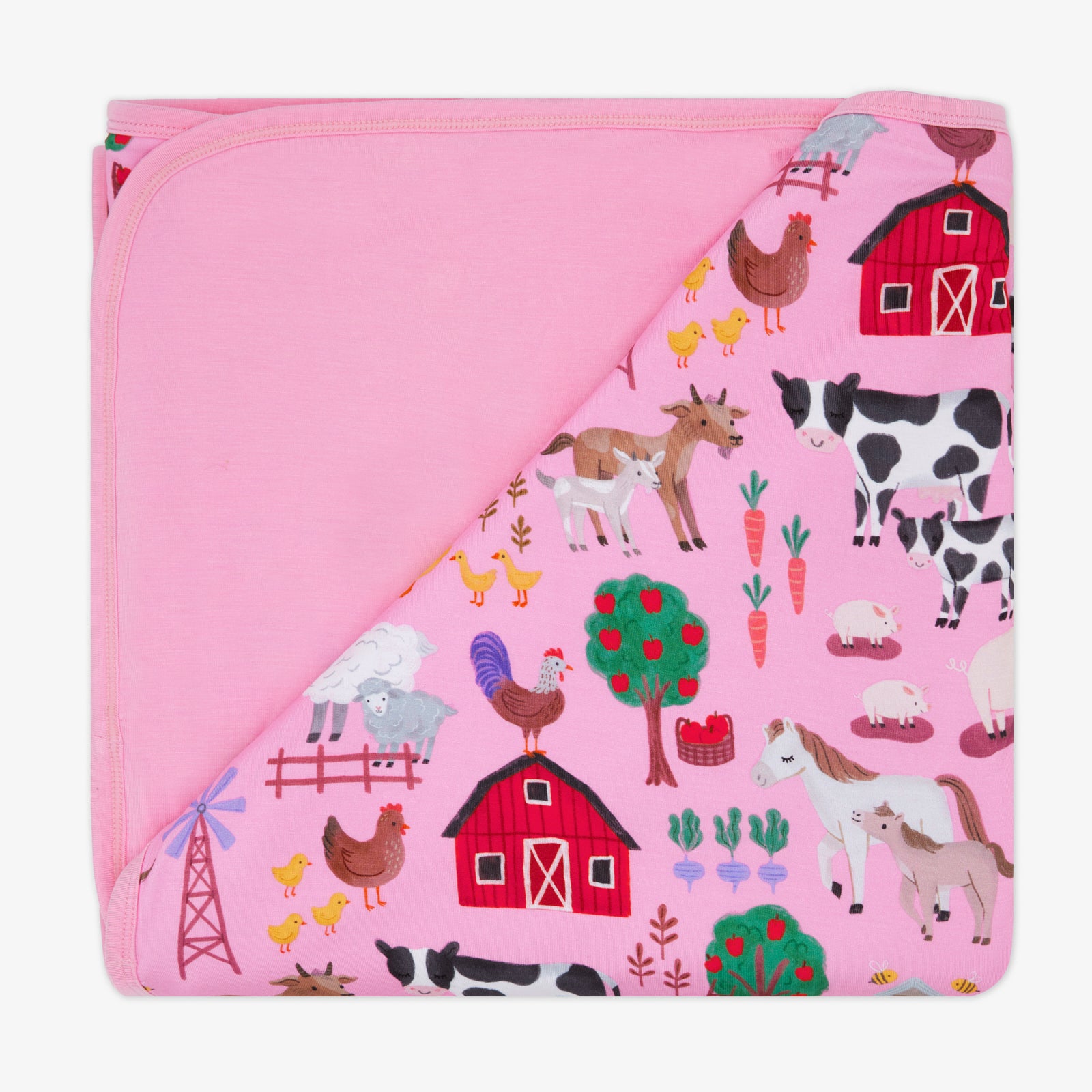 Pink Farm Fam Large Cloud Blanket?? - Image 3