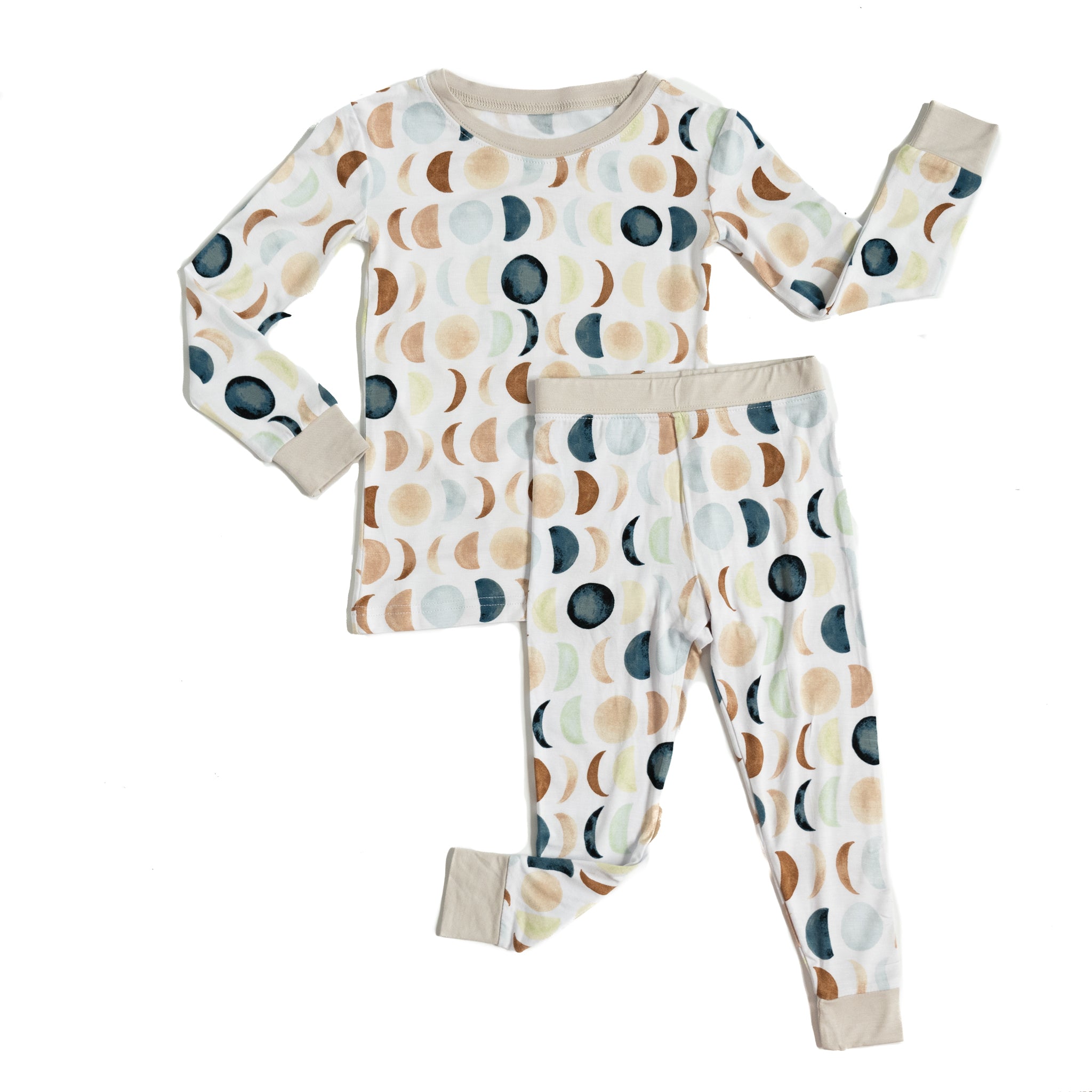Luna Neutral Two-Piece Pajama Set - Image 9