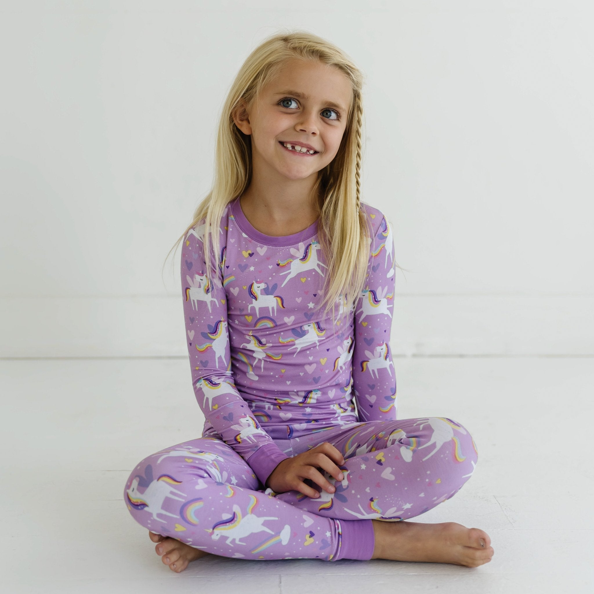 Sienna's Unicorns Two-Piece Pajama Set