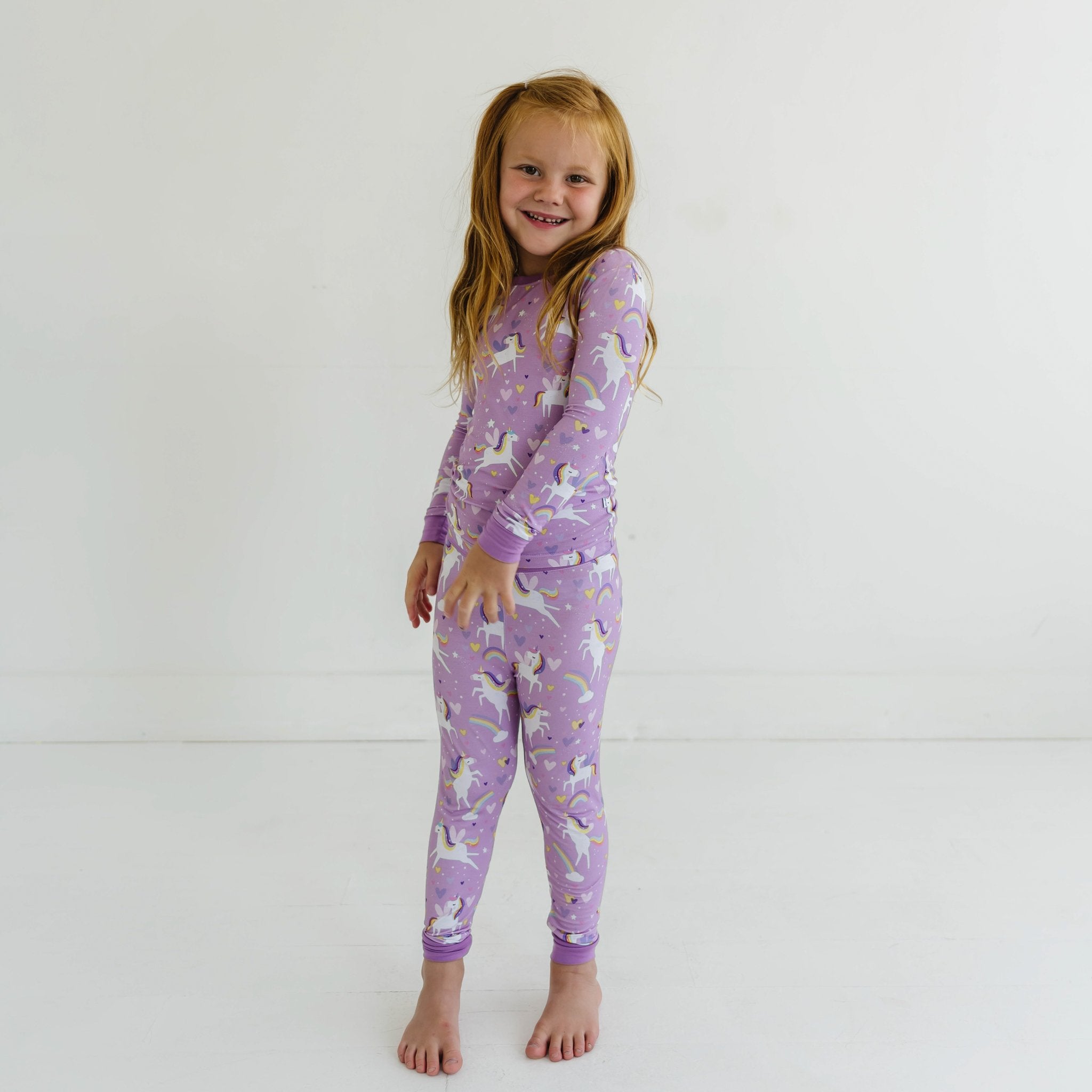 Sienna's Unicorns Two-Piece Pajama Set - Image 2