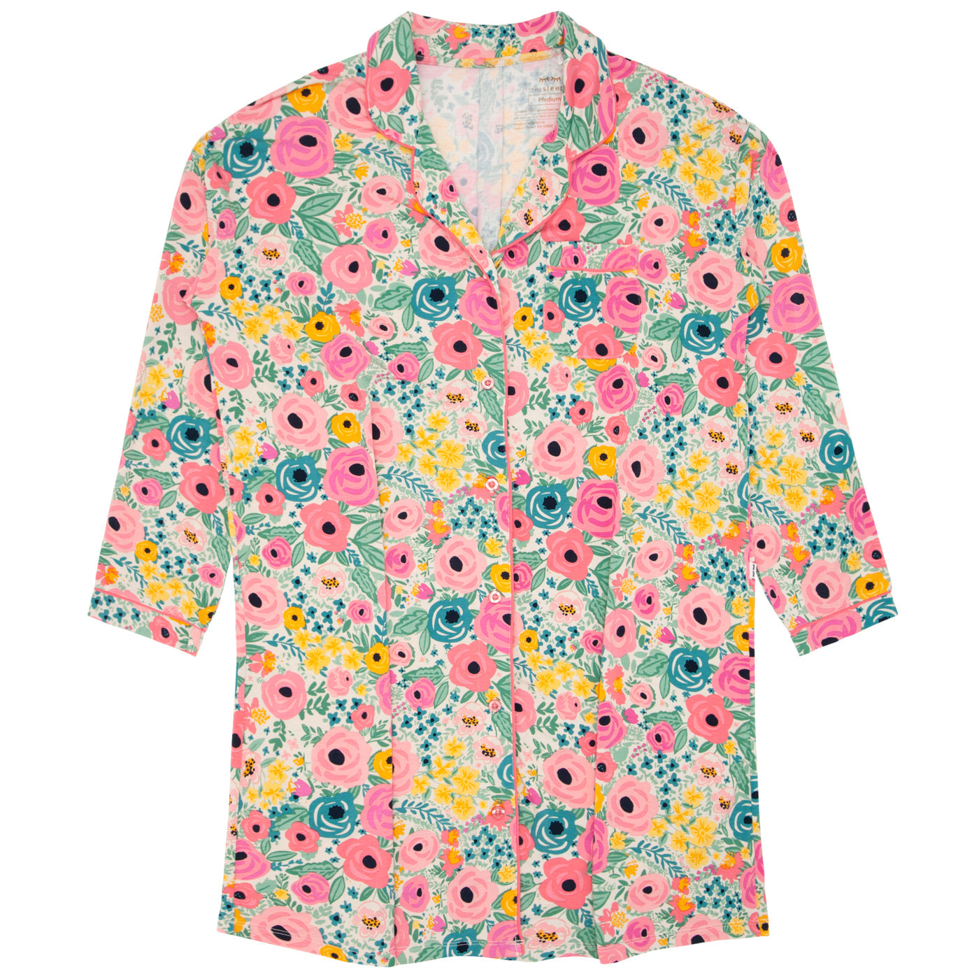 Secret Garden Women's Long Sleeve Sleep Shirt - Image 4